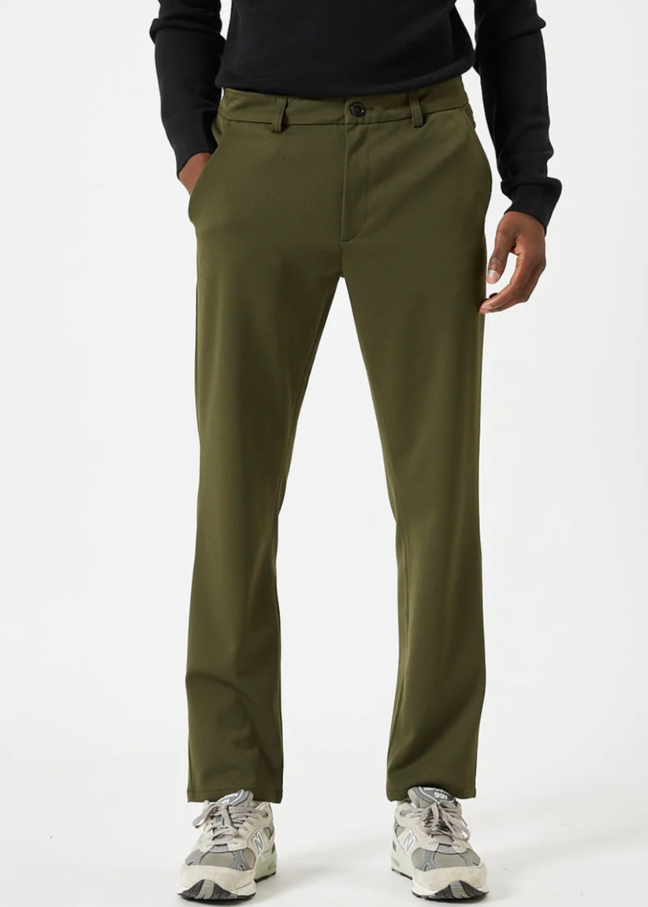 Sofus Chino Pant in Beetle