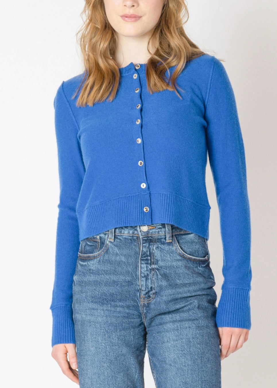 Easy Crewneck Cardigan