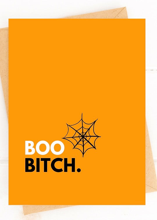 Boo Bitch Card