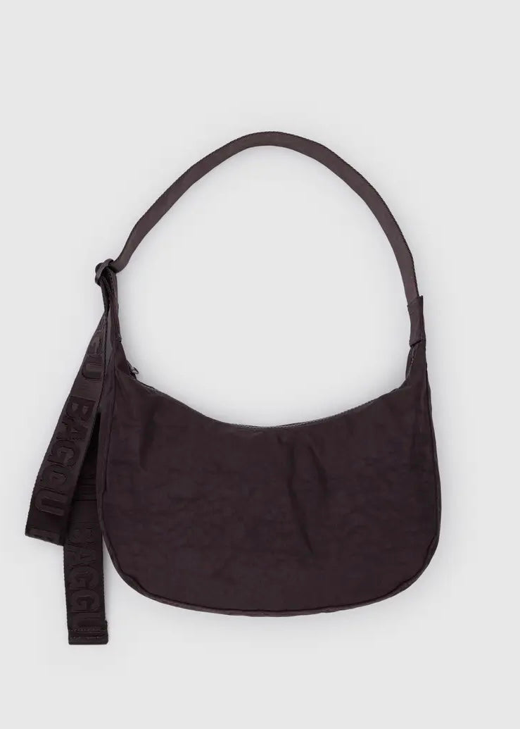 Medium Nylon Crescent Bag
