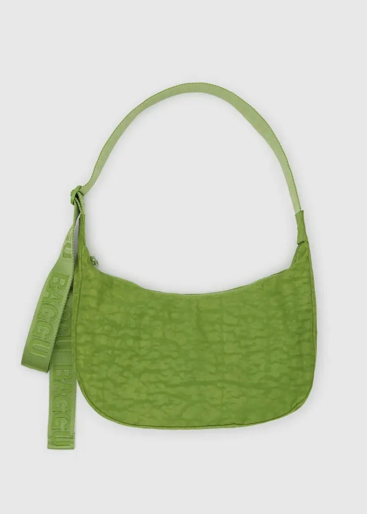 Medium Nylon Crescent Bag