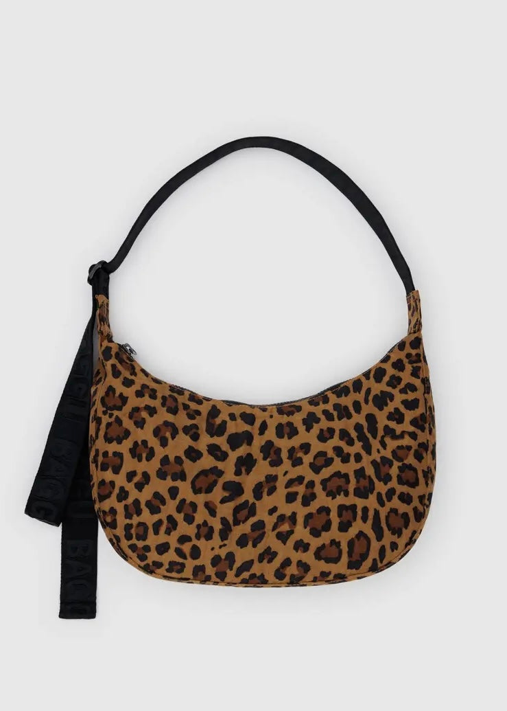 Medium Nylon Crescent Bag