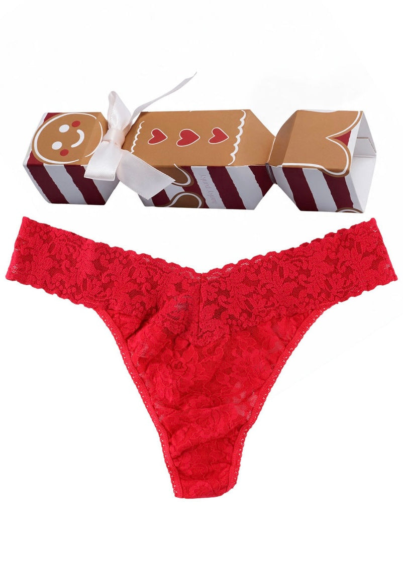 Thong Holiday Cracker - Red