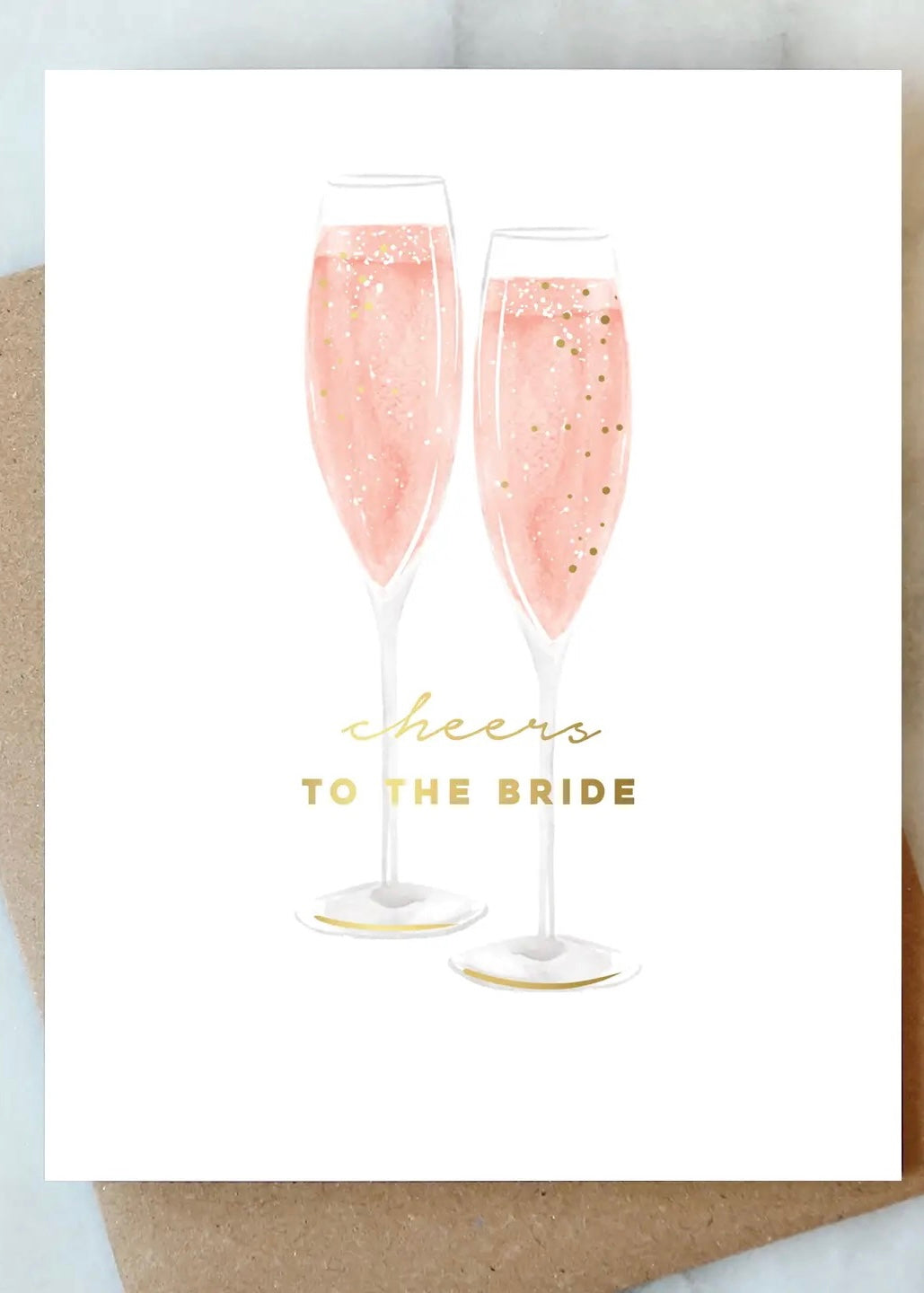 Bubbles for the Bride Card