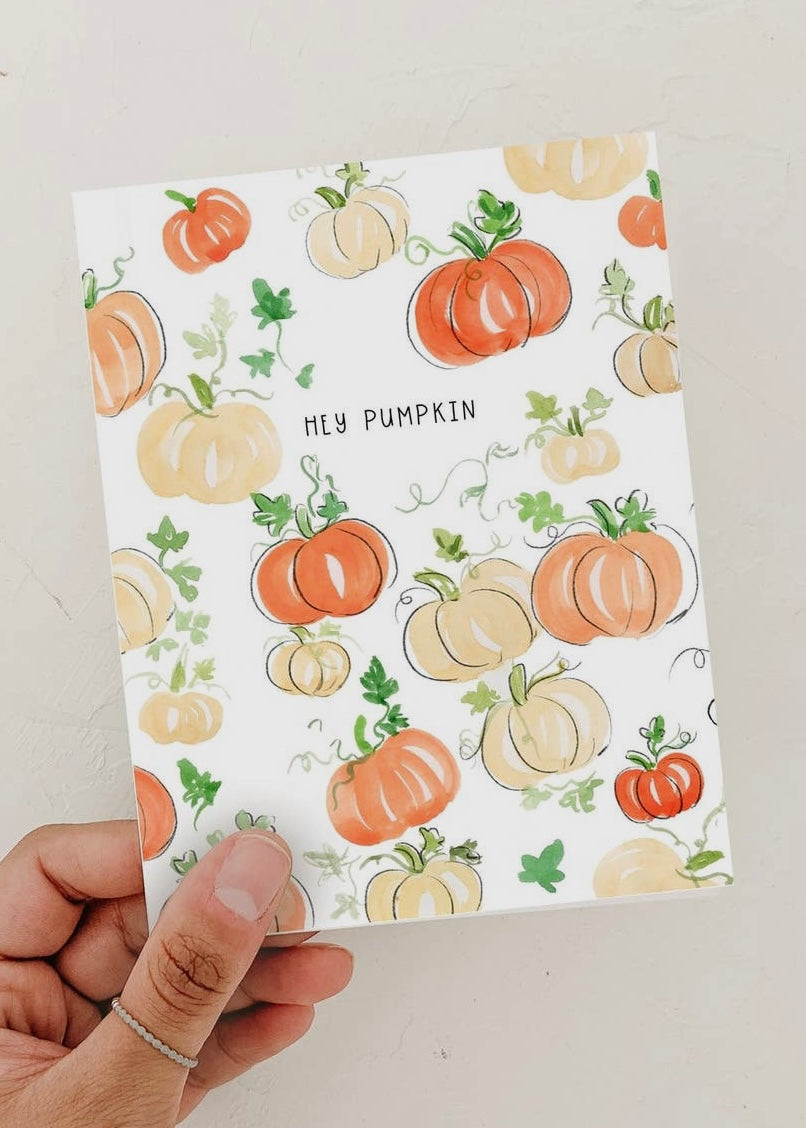 Hey Pumpkin Card