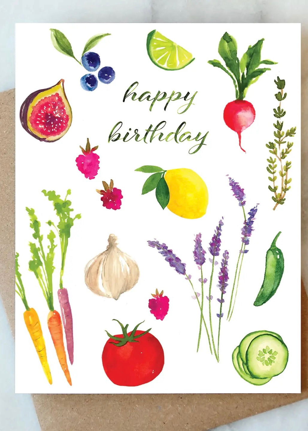 Garden Birthday Card