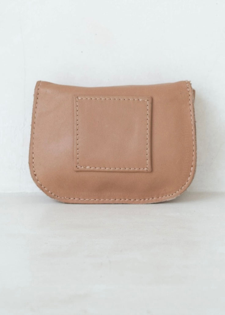 Billie Wallet - Sand + Peach