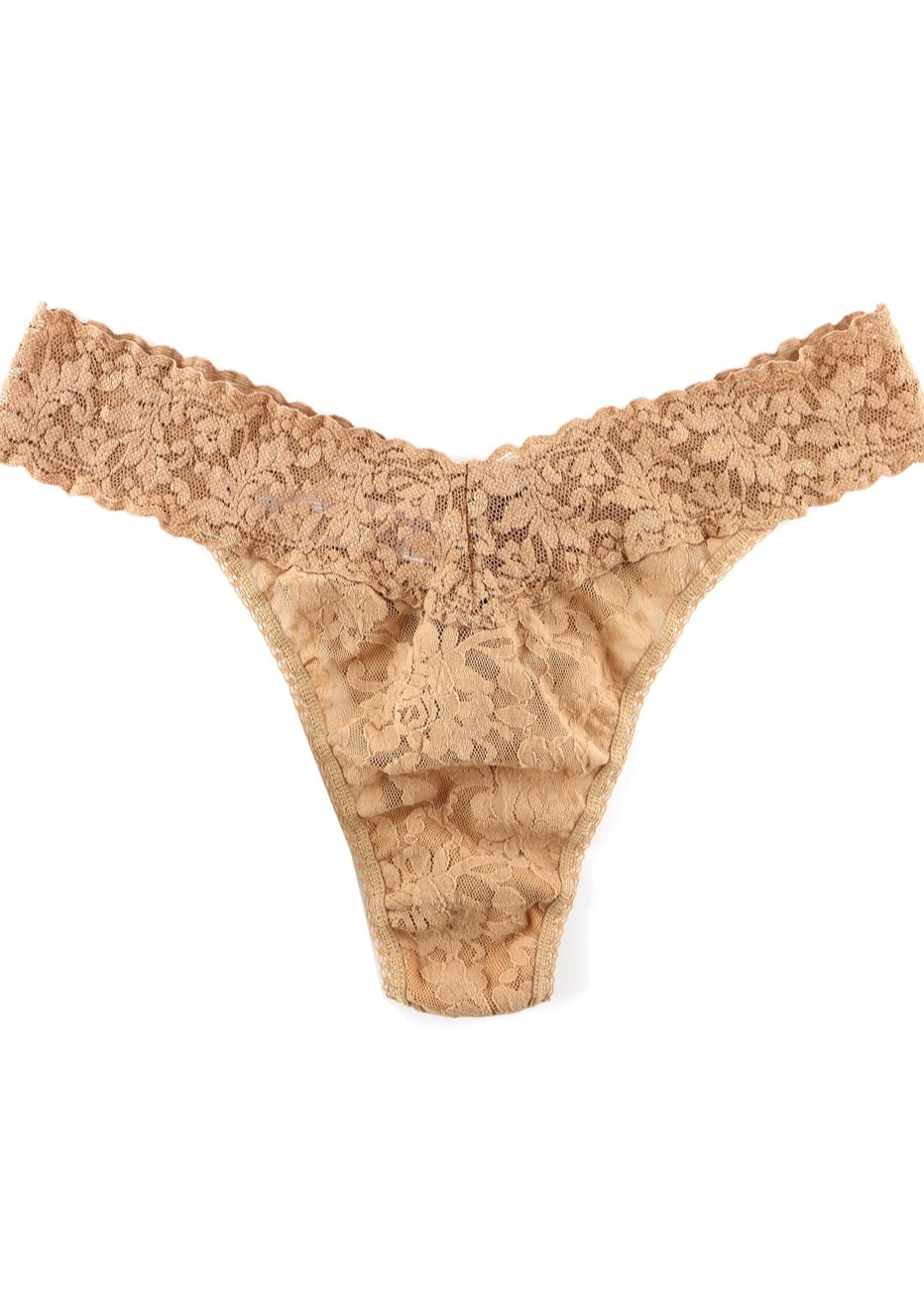 Signature Lace Thong