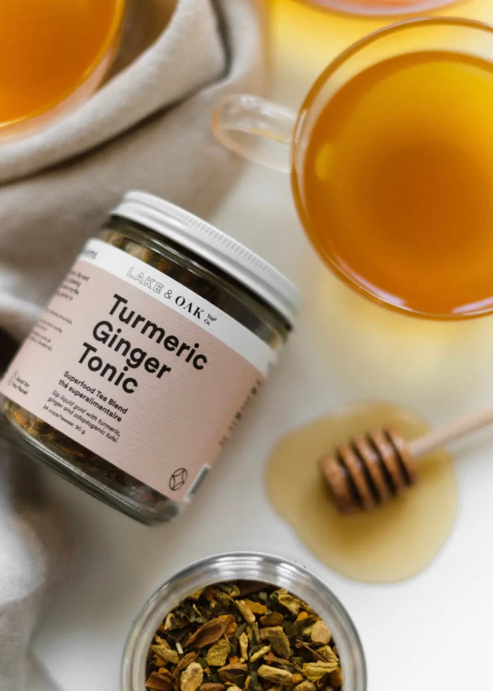 Turmeric Ginger Tonic - Superfood Tea