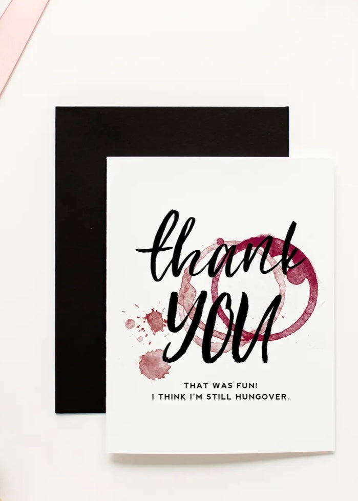 Still Hungover Card