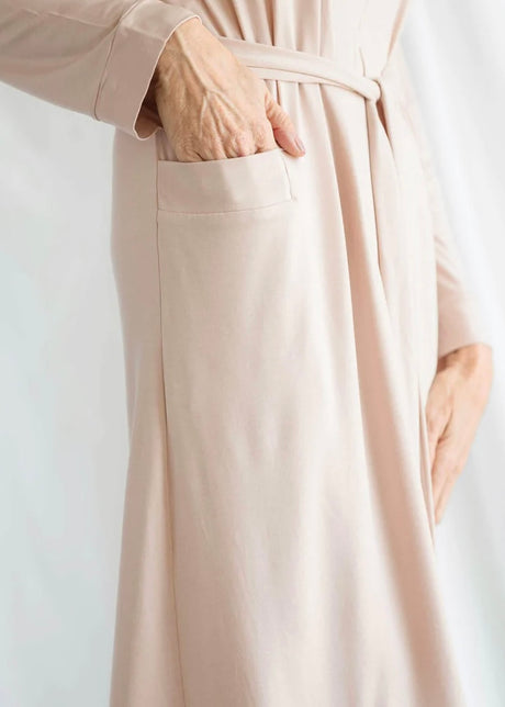 Butter Modal Robe in Washed Lavender