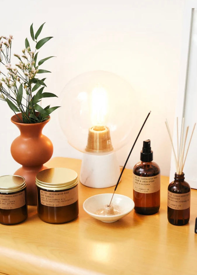 Sandalwood Rose Candle - 7.2oz