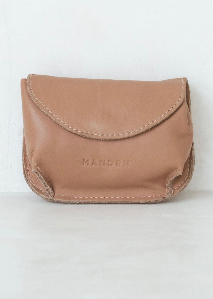 Billie Wallet - Sand + Peach