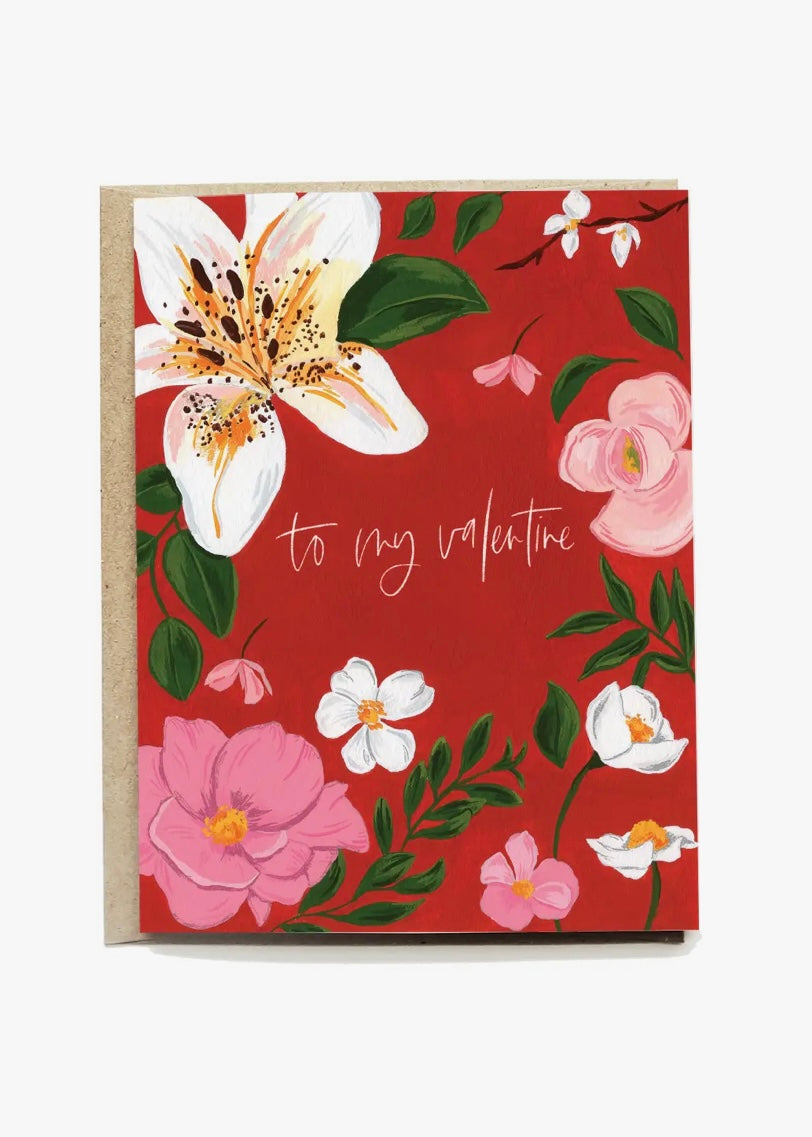 Lily Valentine's Day Card