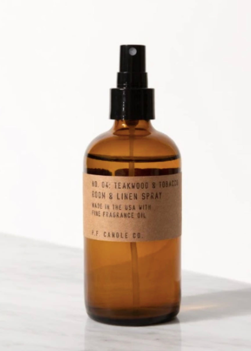 Room + Linen Spray Teakwood + Tobacco