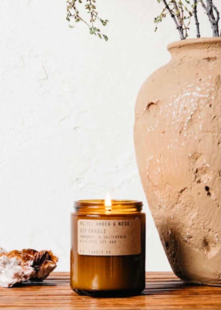 Amber & Moss Candle - 7.2oz