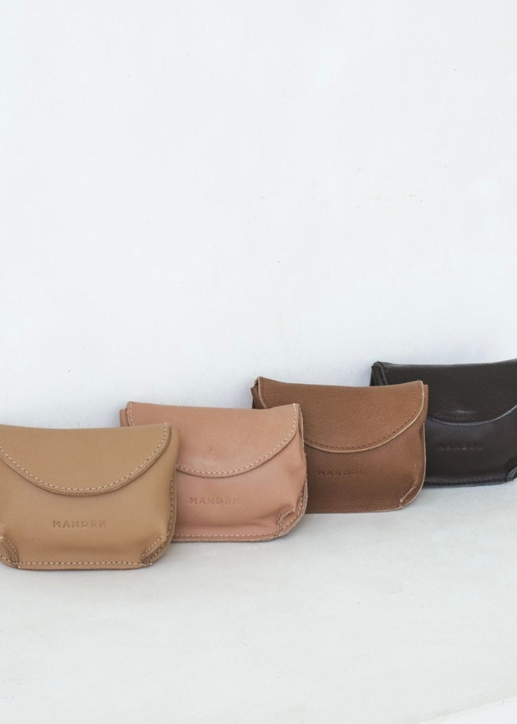 Billie Wallet - Sand + Peach