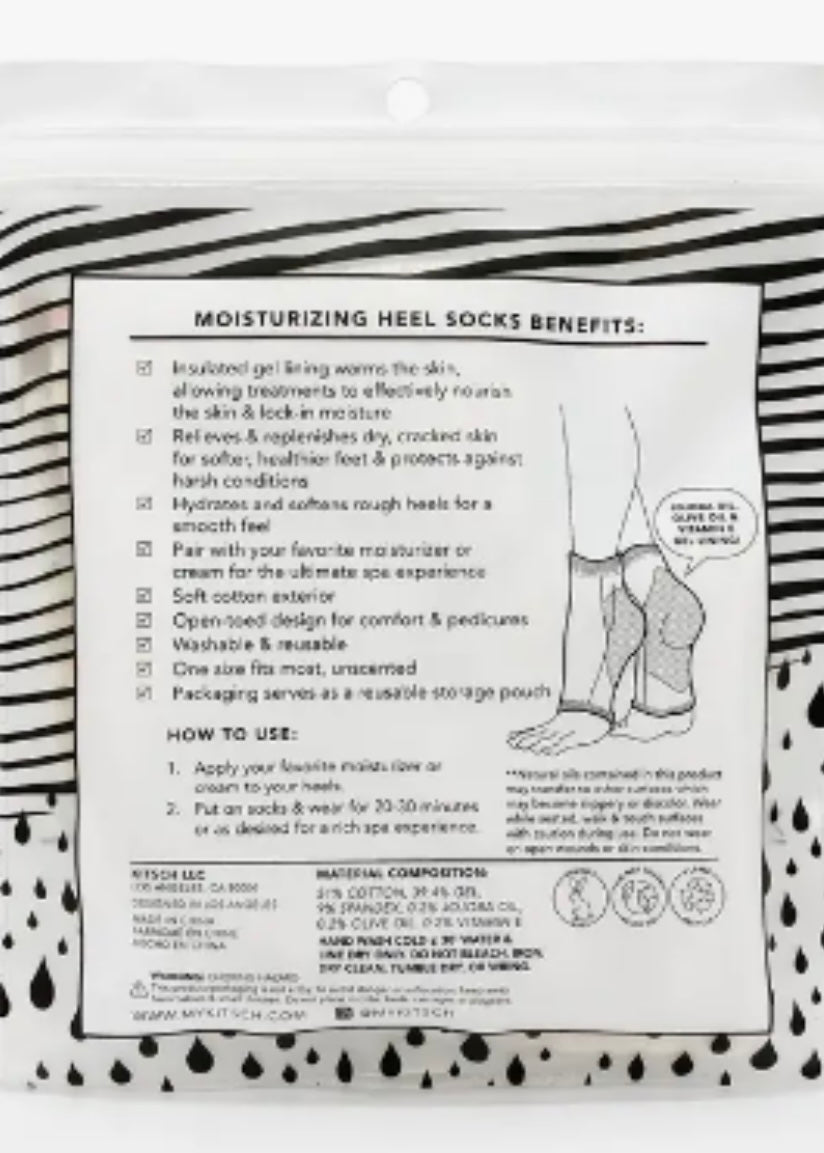 Moisturizing Heel Socks