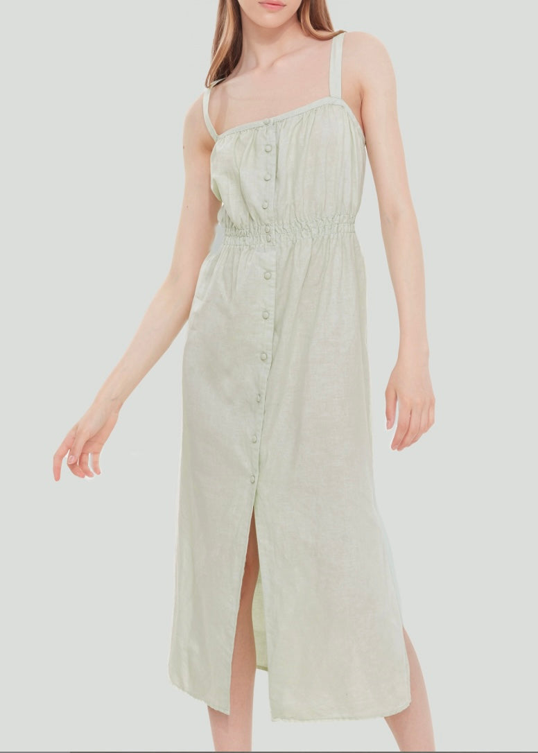 IMPERFECT Dex Button Front Cami Dress