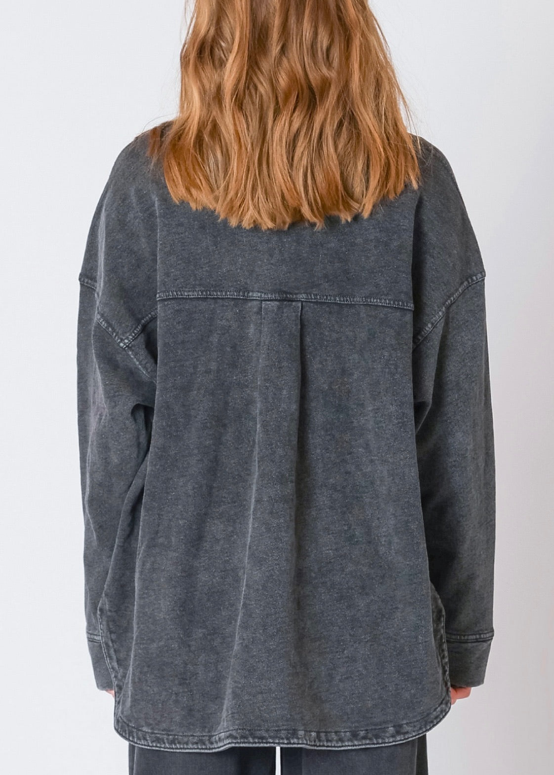 Knit Denim Jacket