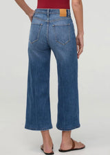 Performance Denim+ High Rise Wide Leg Crop