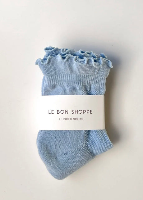 Ruffled Hugger Crew Socks