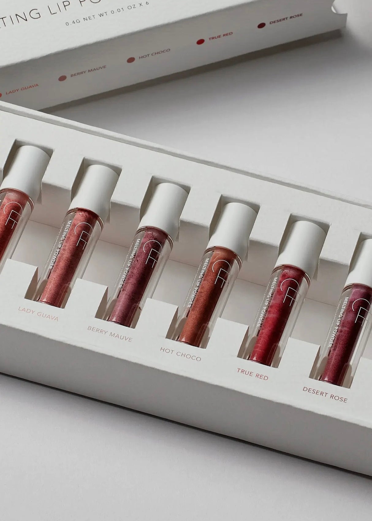 Mini Melting Lip Powder Set - Lip Stain and Pigment