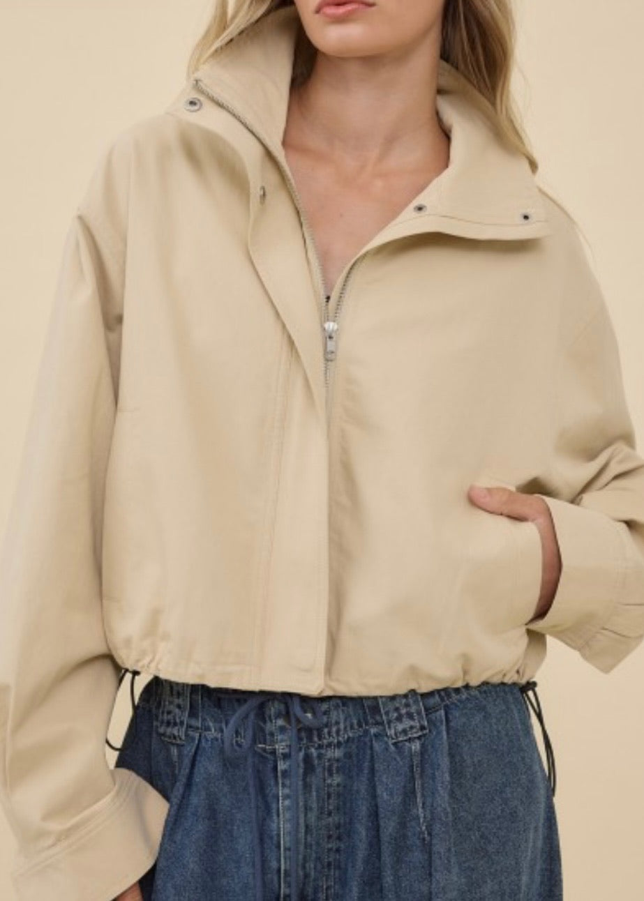 Jenny Stand Collar Jacket