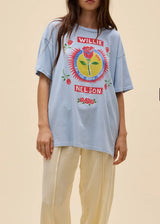 Willie Nelson Rose Label Merch Tee