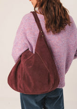 Suede Tote Bag