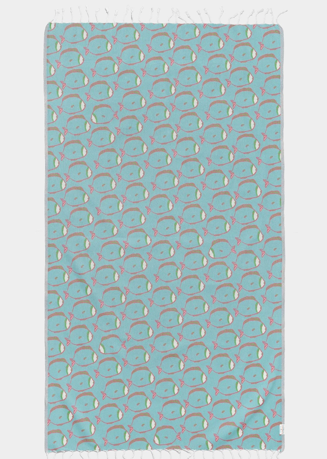 Aqua Reef Turkish Beach Towel