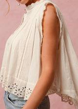 Sonya Pleated Top