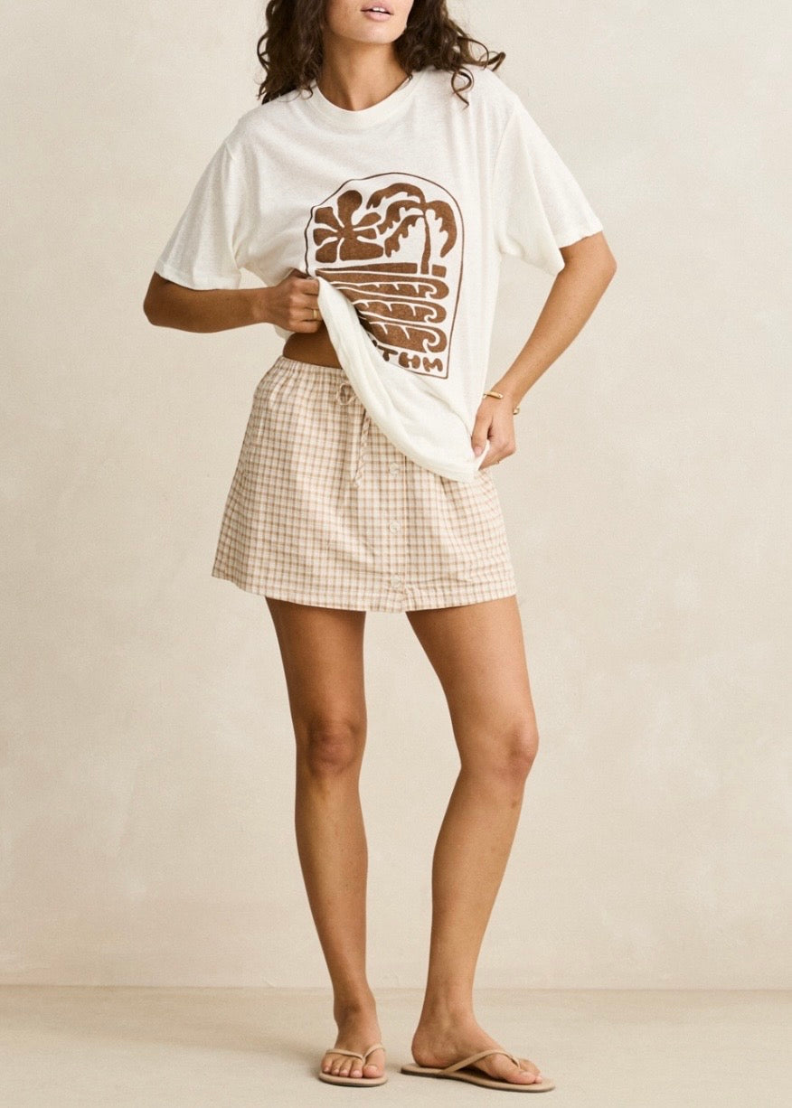 London Check Skort