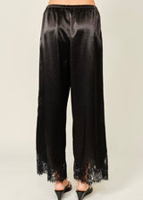 Bella Satin Lace Pants