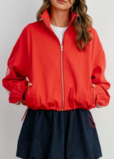 Janey Stipe Athletic Jacket