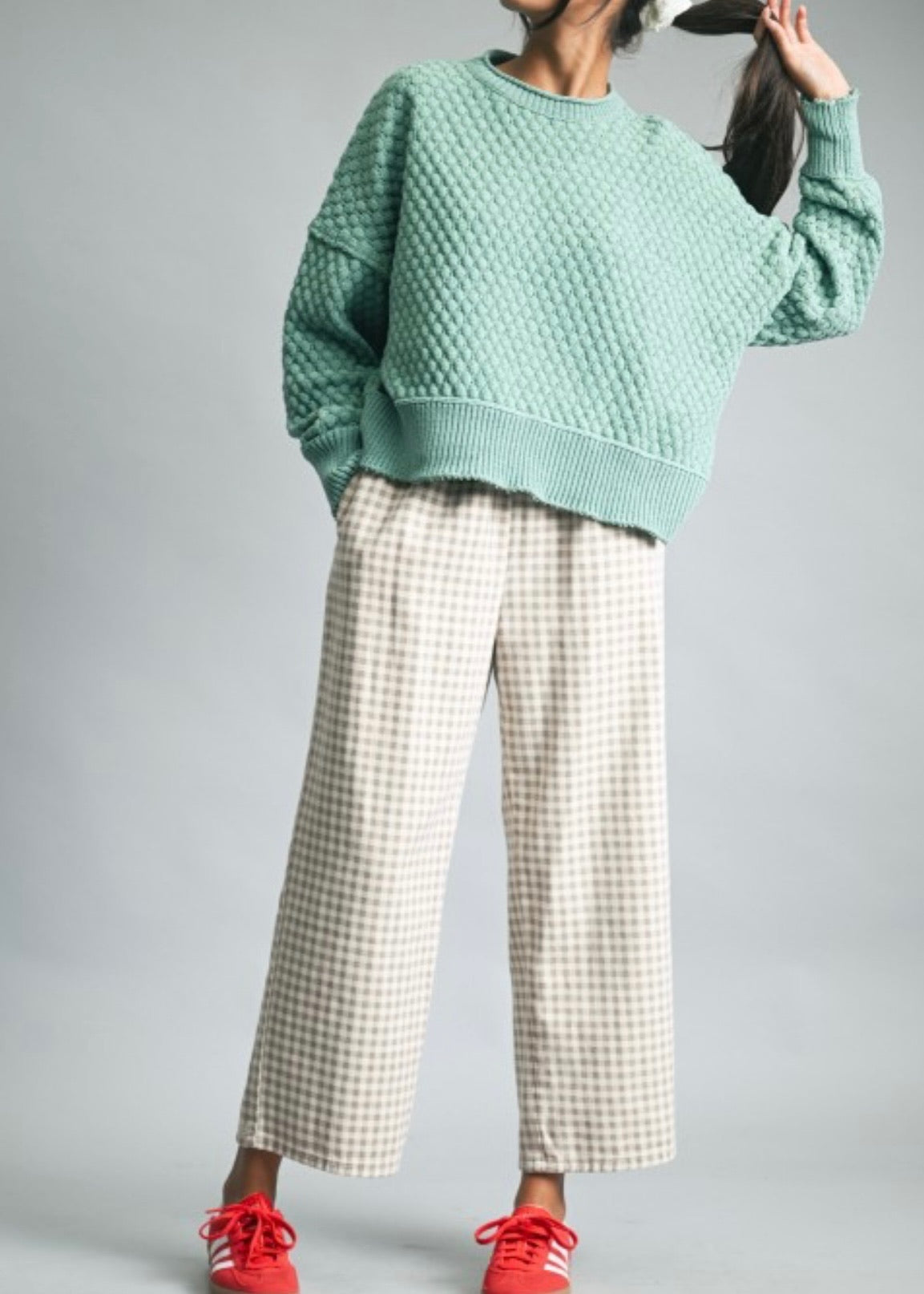 Quilted Sweater