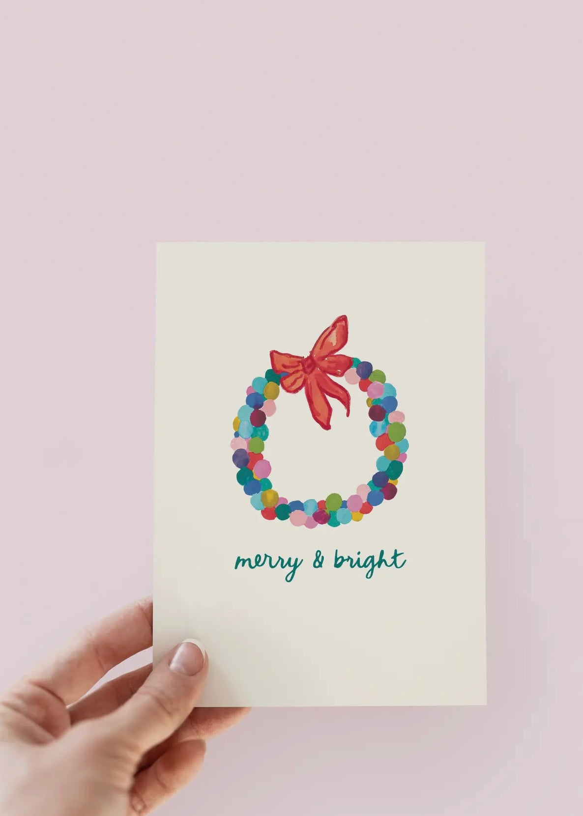 Wreath Holiday Card