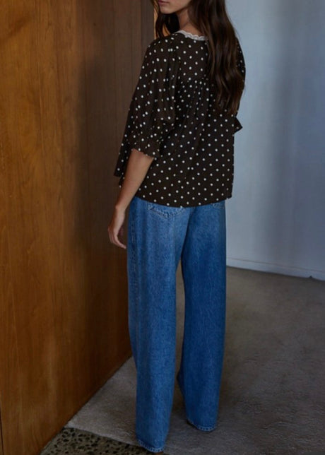 Rainey Polka Dot Blouse