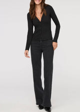 Ribbed Pima Fitted Button Down