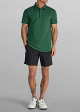 Drop-Cut Short Sleeve Lux Polo
