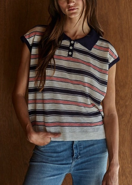 Summer Collared Top