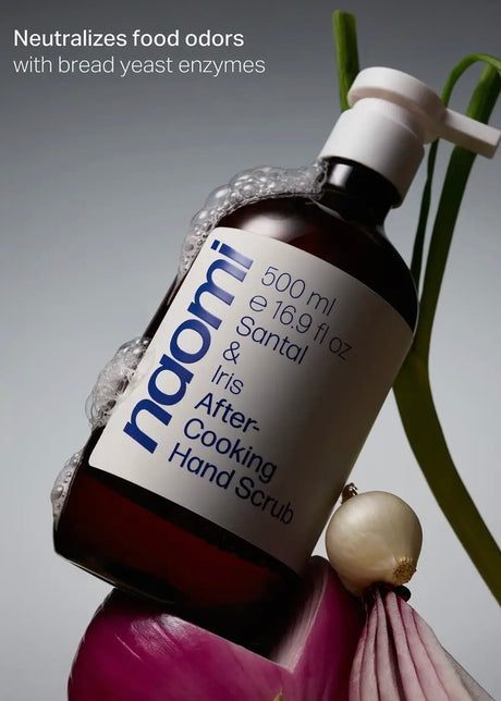 Naomi After-Cooking Hand Scrub: Santal & Iris
