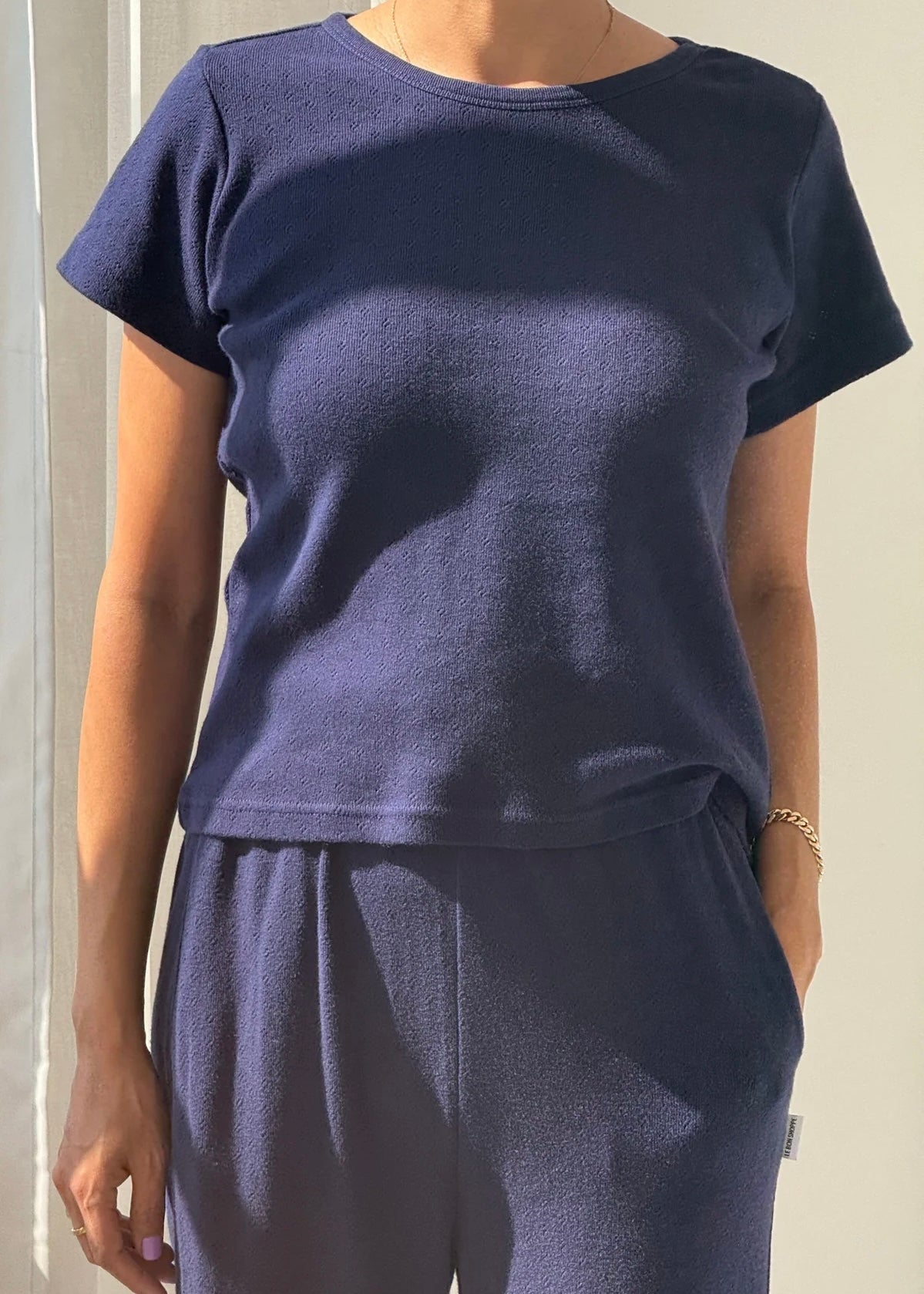 Pointelle Babe T-Shirt