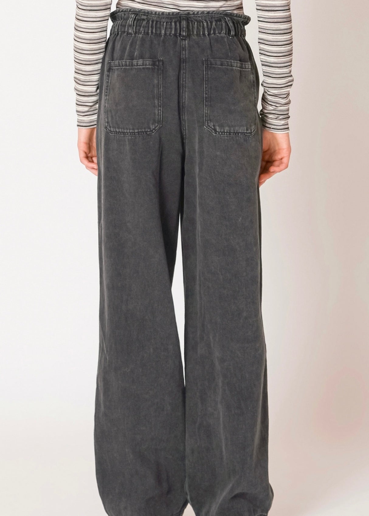 Wide Leg Denim Pant
