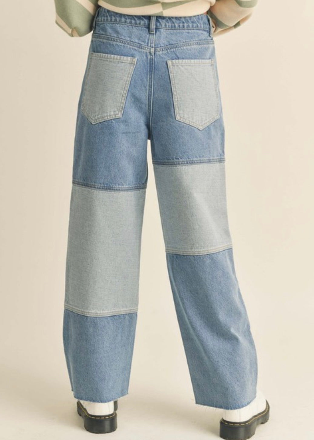 Two-Tone Jeans