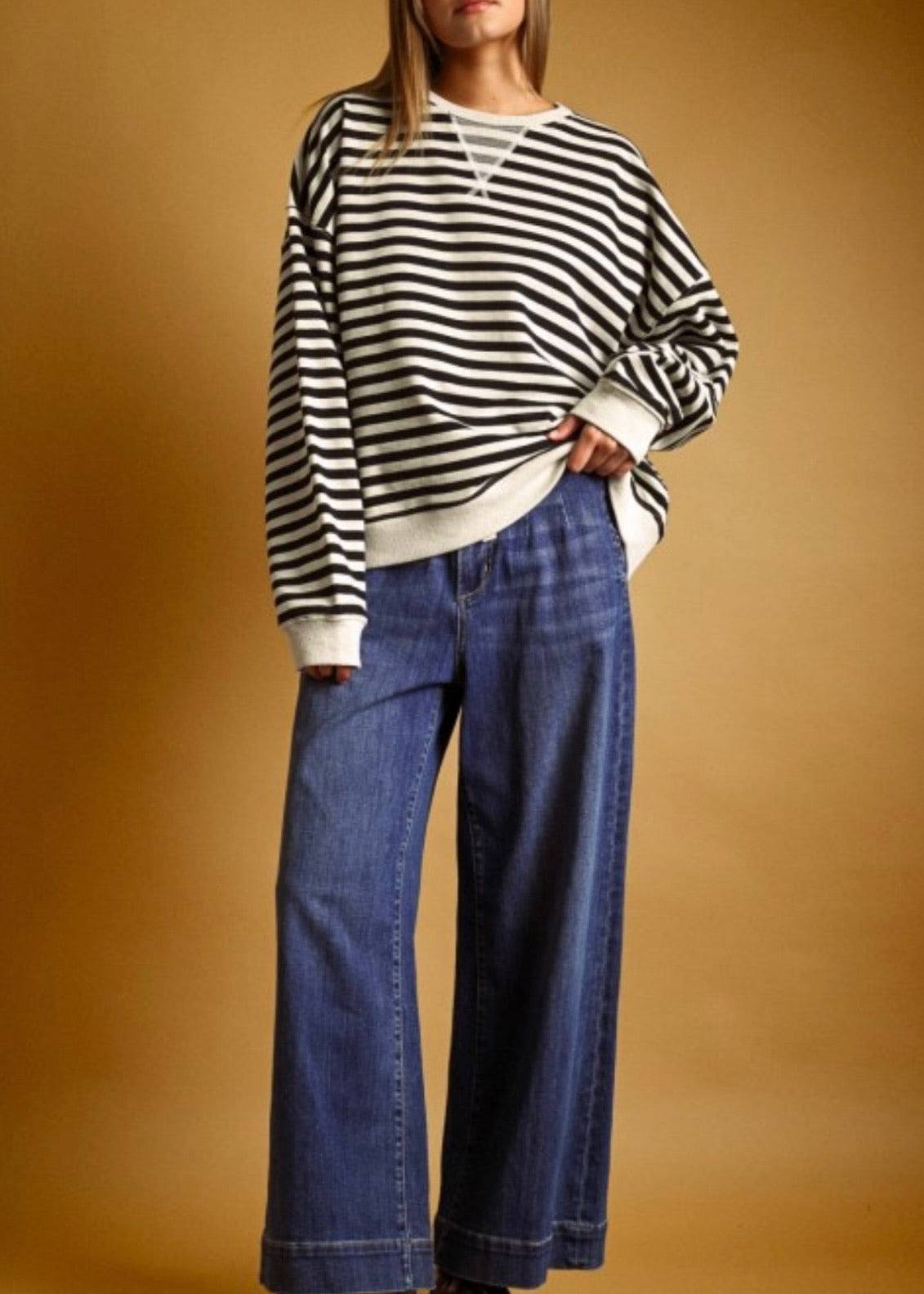 Truly Stripe Sweater