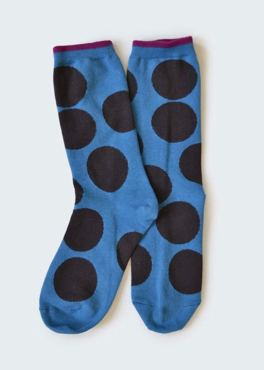 Panhandle Classic Dot Crew Socks