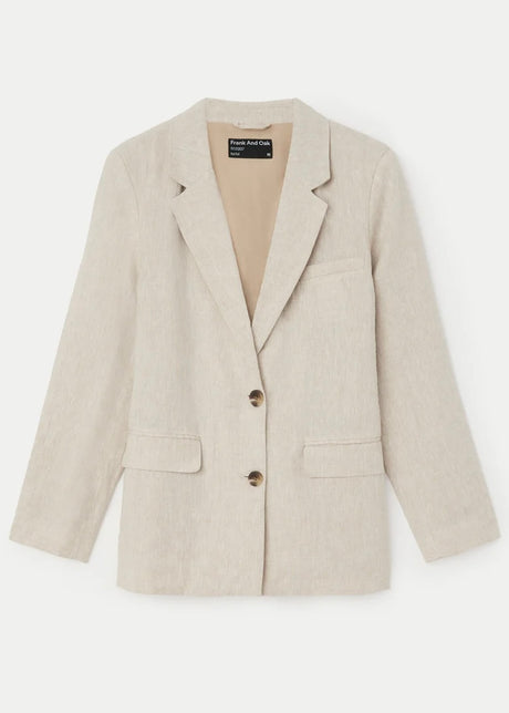 The Relaxed Linen Blazer