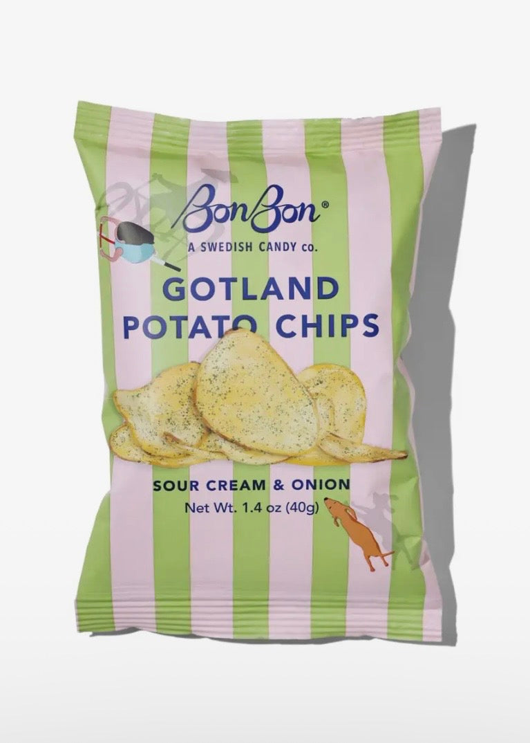 Bonbon's Sour Cream and Onion Potato Chips