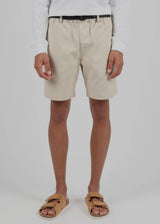 Cotton Twill Jogger Shorts
